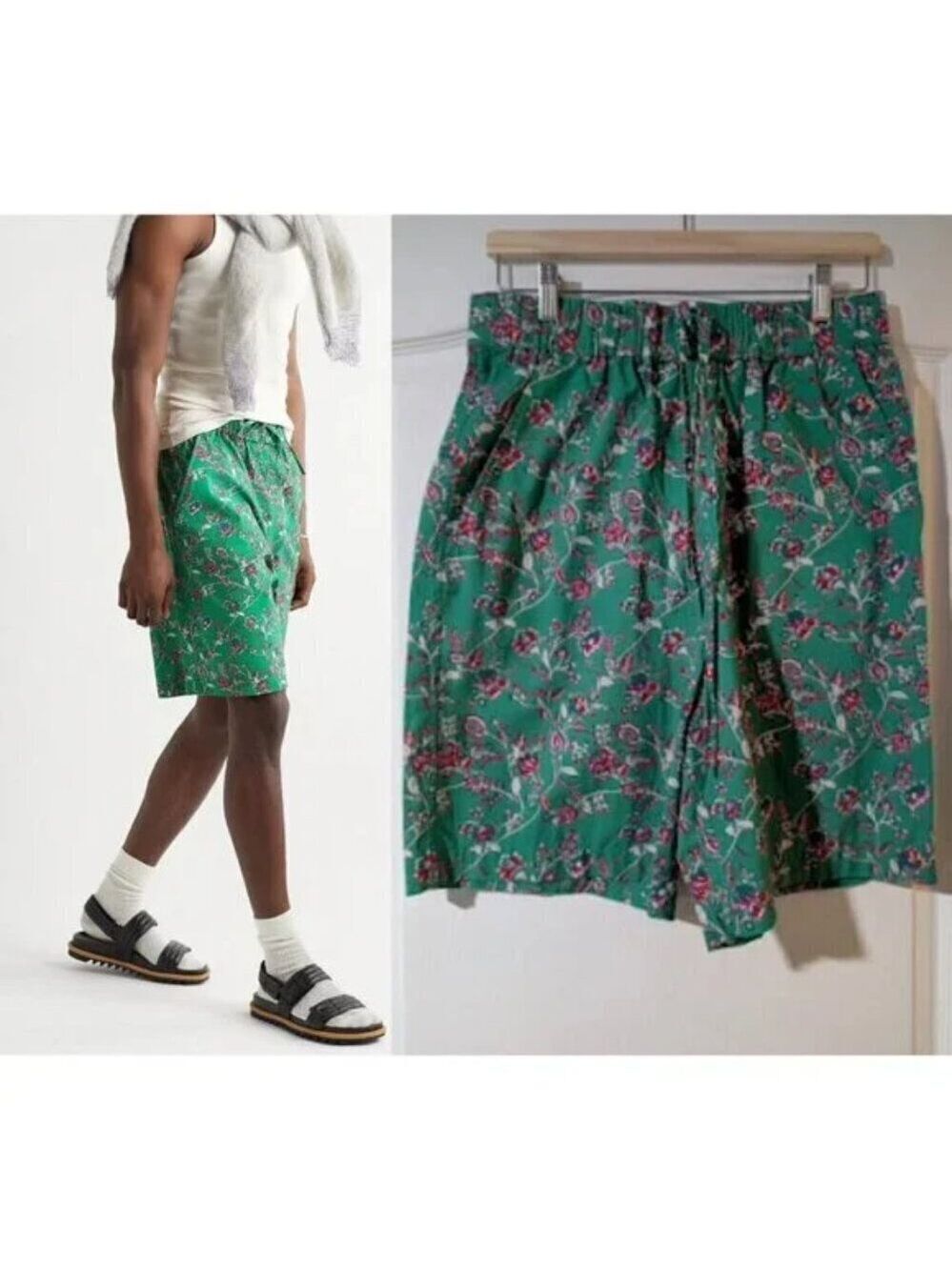 NWT Isabel Marant | Men's Vaiboh floral shorts
